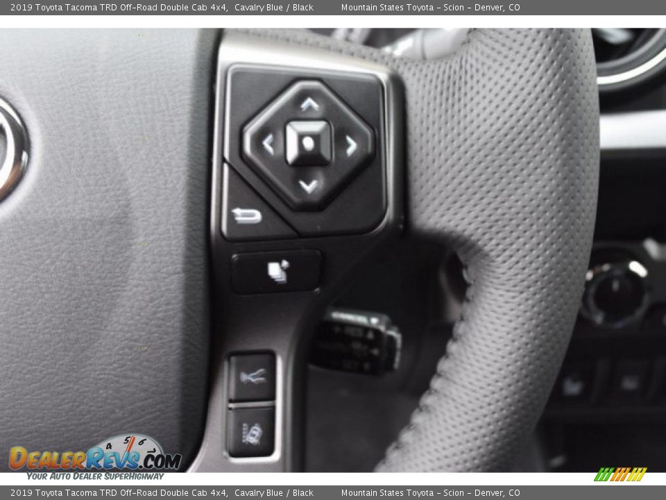 2019 Toyota Tacoma TRD Off-Road Double Cab 4x4 Cavalry Blue / Black Photo #27