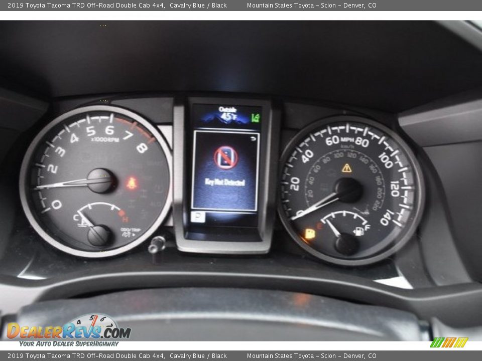 2019 Toyota Tacoma TRD Off-Road Double Cab 4x4 Cavalry Blue / Black Photo #28