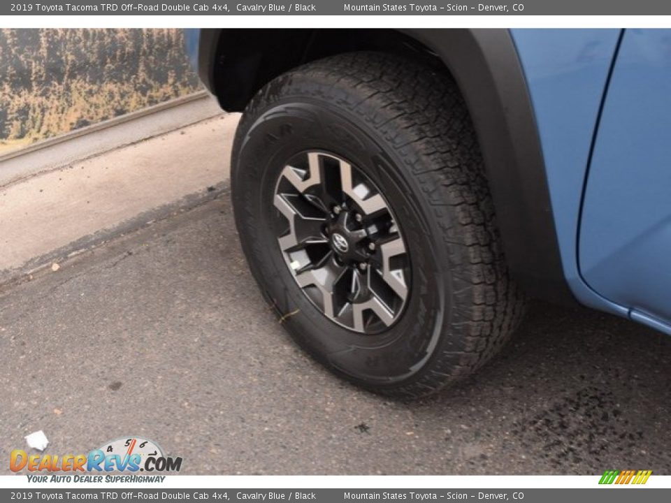 2019 Toyota Tacoma TRD Off-Road Double Cab 4x4 Cavalry Blue / Black Photo #32
