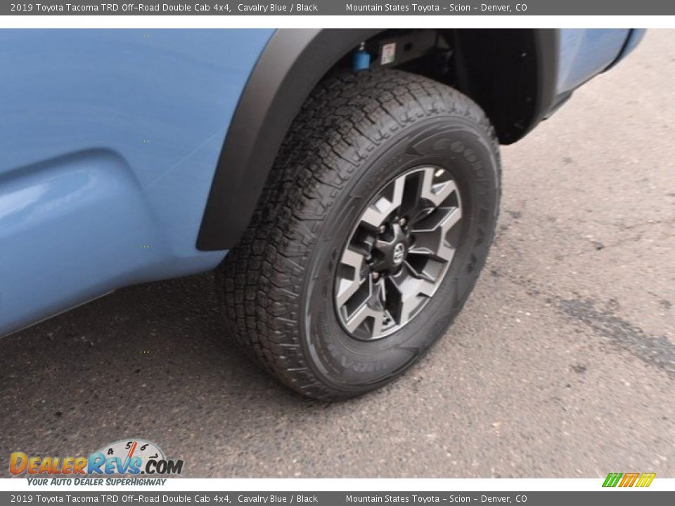 2019 Toyota Tacoma TRD Off-Road Double Cab 4x4 Cavalry Blue / Black Photo #33