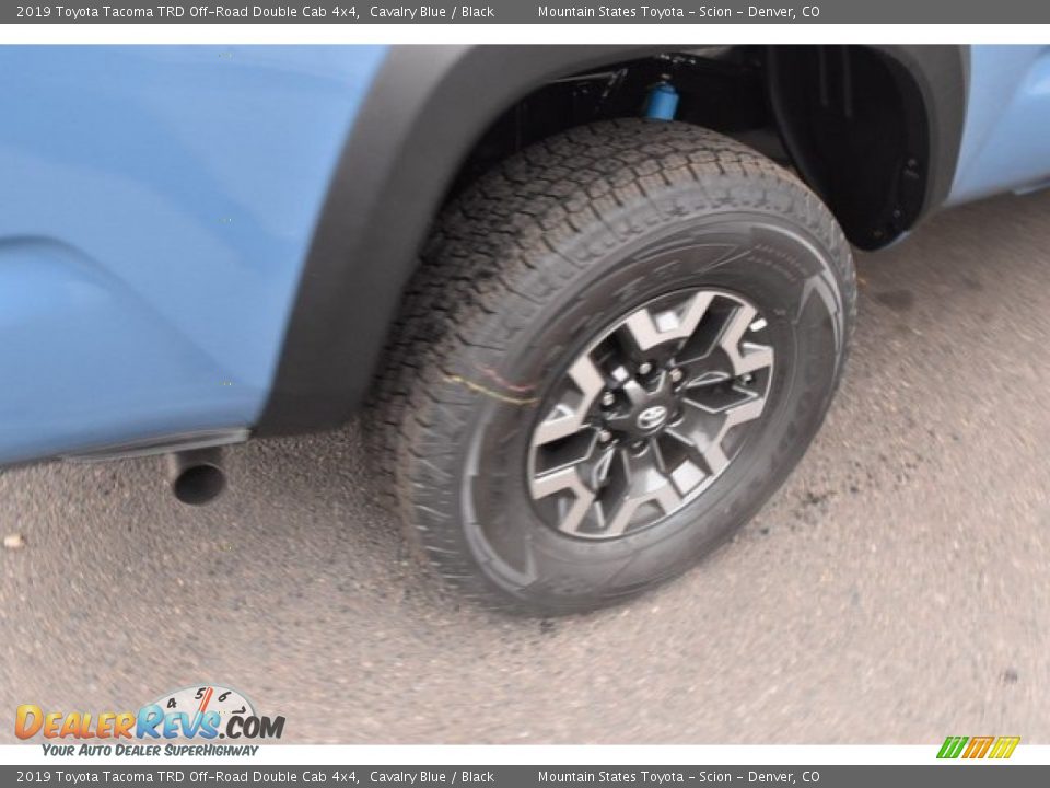 2019 Toyota Tacoma TRD Off-Road Double Cab 4x4 Cavalry Blue / Black Photo #34