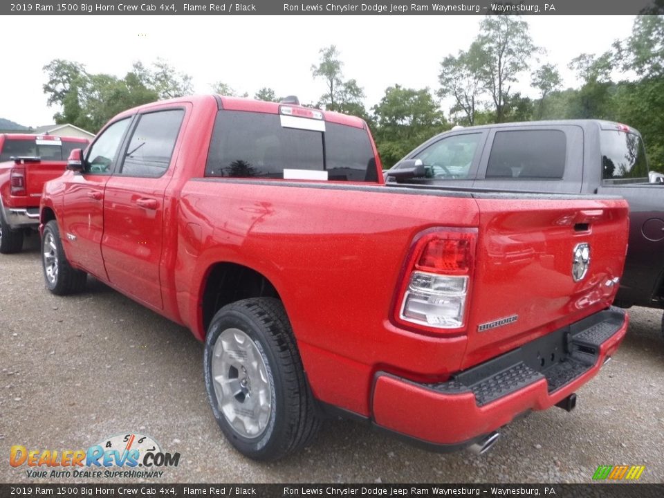 2019 Ram 1500 Big Horn Crew Cab 4x4 Flame Red / Black Photo #3