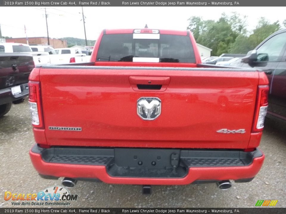 2019 Ram 1500 Big Horn Crew Cab 4x4 Flame Red / Black Photo #4