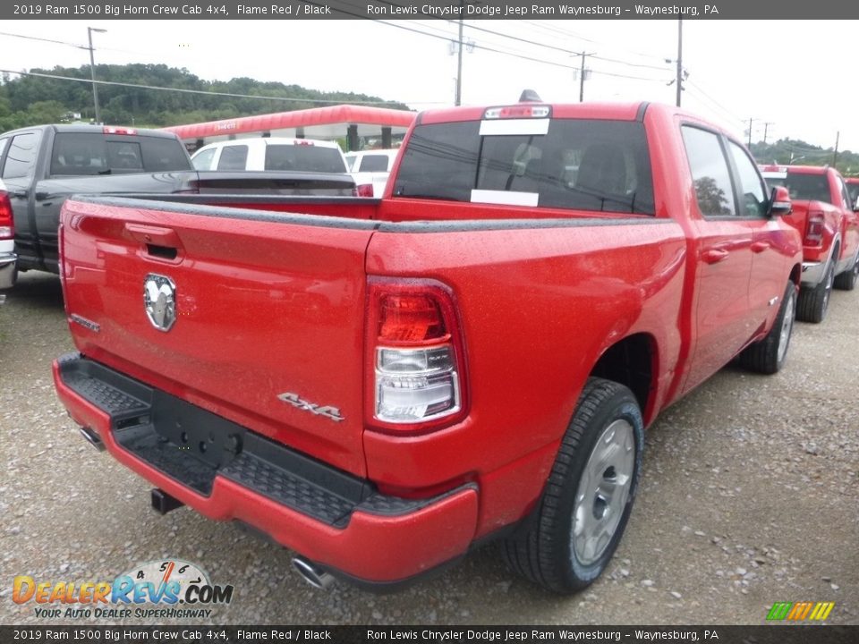 2019 Ram 1500 Big Horn Crew Cab 4x4 Flame Red / Black Photo #5