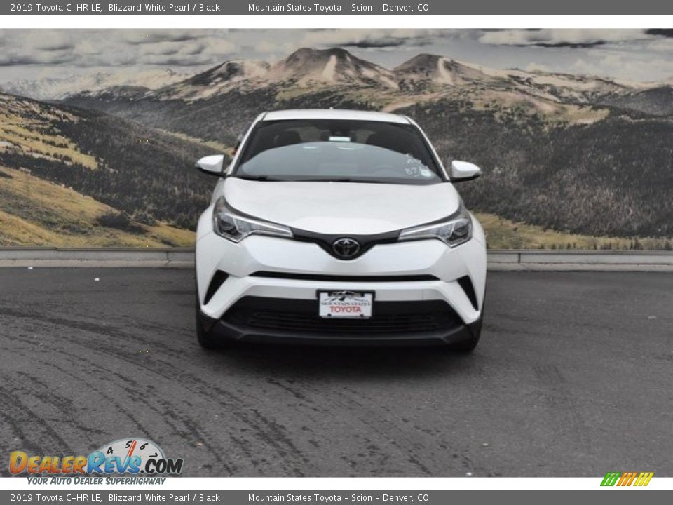 2019 Toyota C-HR LE Blizzard White Pearl / Black Photo #2