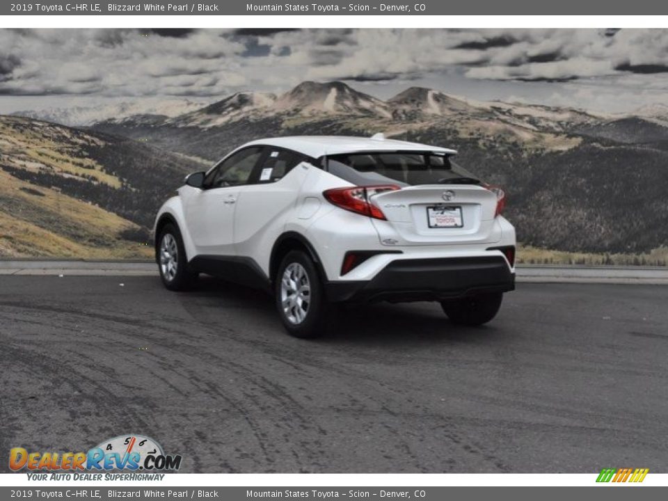 2019 Toyota C-HR LE Blizzard White Pearl / Black Photo #3