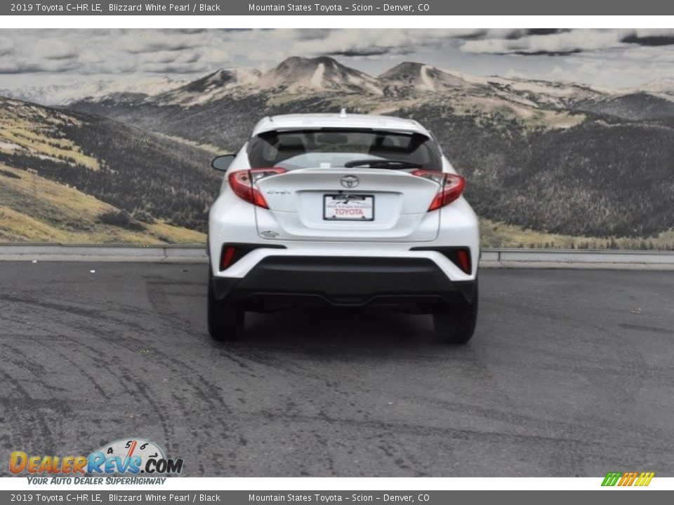2019 Toyota C-HR LE Blizzard White Pearl / Black Photo #4