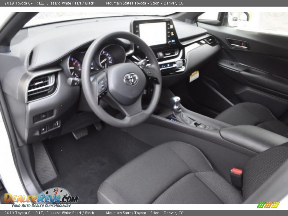 2019 Toyota C-HR LE Blizzard White Pearl / Black Photo #5