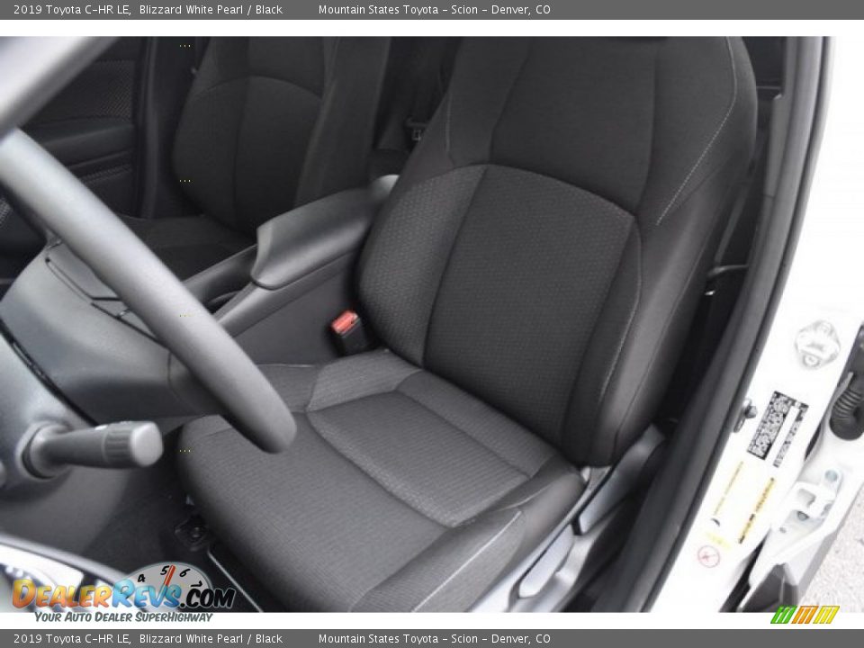 2019 Toyota C-HR LE Blizzard White Pearl / Black Photo #7