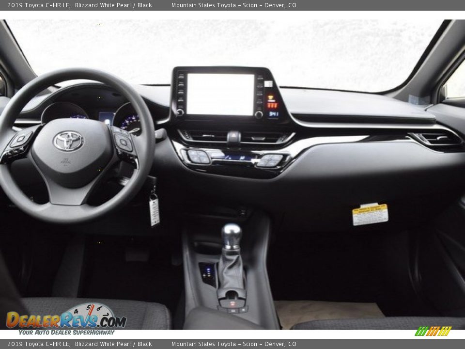 2019 Toyota C-HR LE Blizzard White Pearl / Black Photo #8