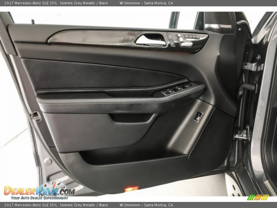 2017 Mercedes-Benz GLE 350 Selenite Grey Metallic / Black Photo #26