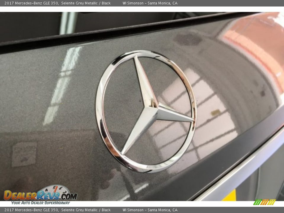 2017 Mercedes-Benz GLE 350 Selenite Grey Metallic / Black Photo #28