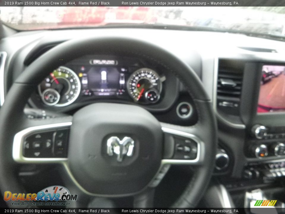 2019 Ram 1500 Big Horn Crew Cab 4x4 Flame Red / Black Photo #18