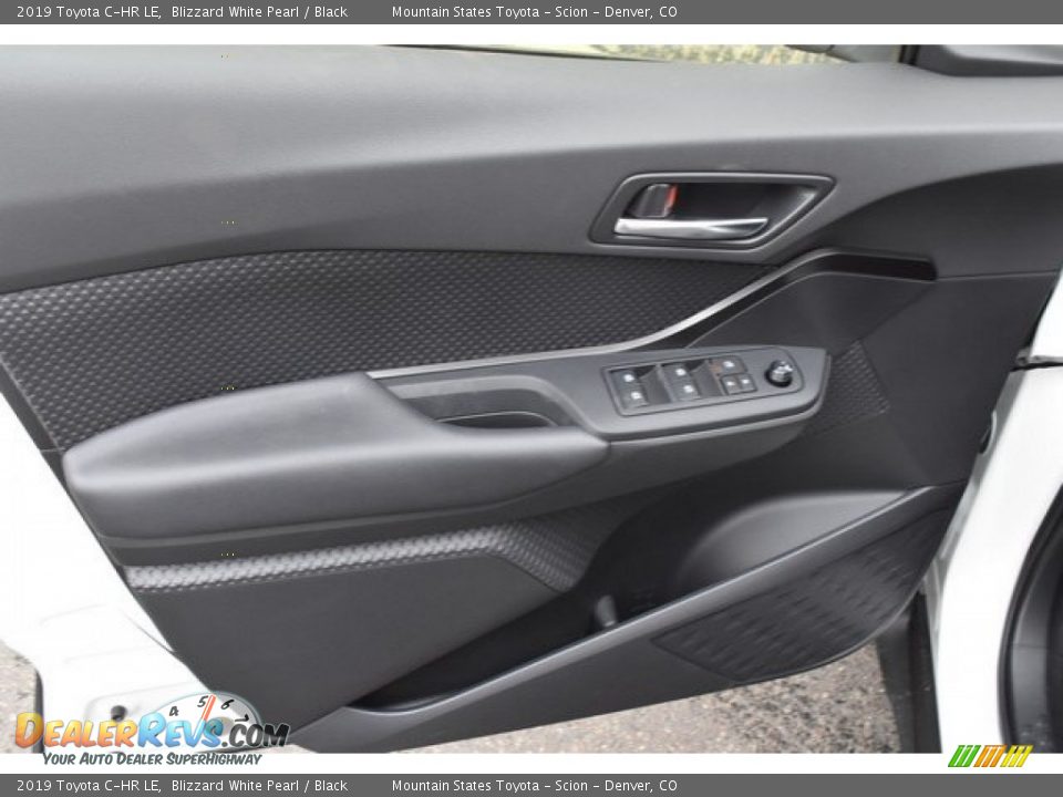 2019 Toyota C-HR LE Blizzard White Pearl / Black Photo #19