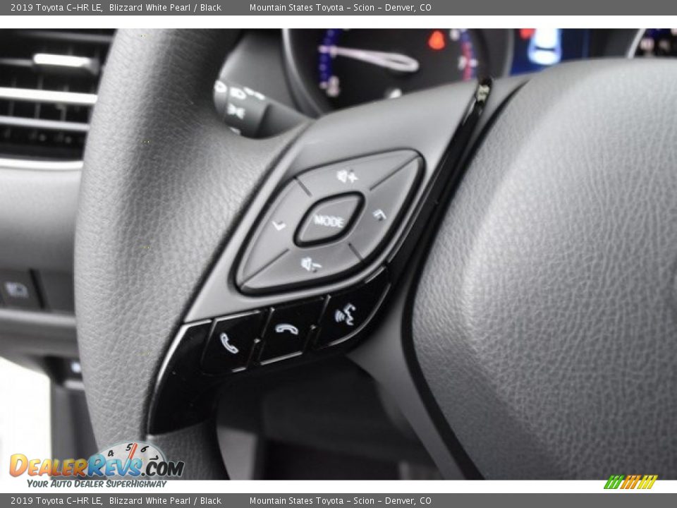 2019 Toyota C-HR LE Blizzard White Pearl / Black Photo #25