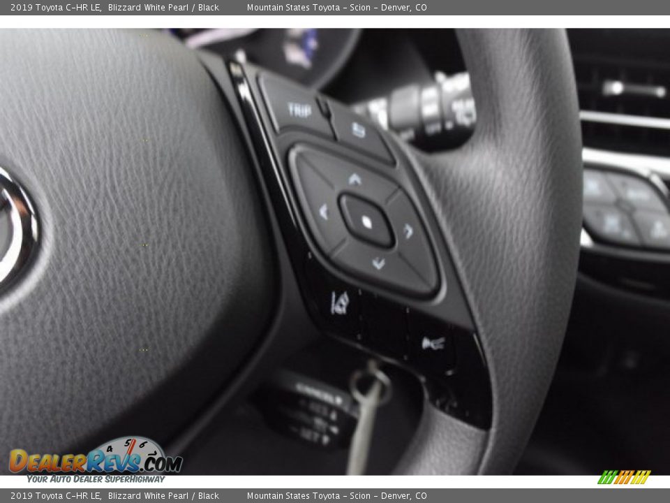 2019 Toyota C-HR LE Blizzard White Pearl / Black Photo #26