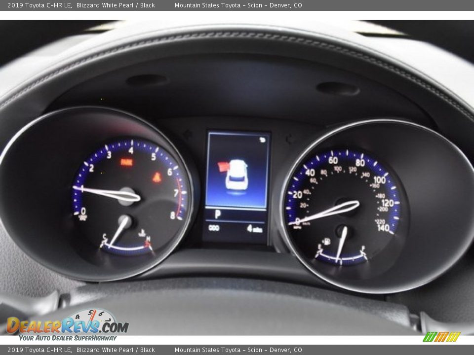 2019 Toyota C-HR LE Blizzard White Pearl / Black Photo #27