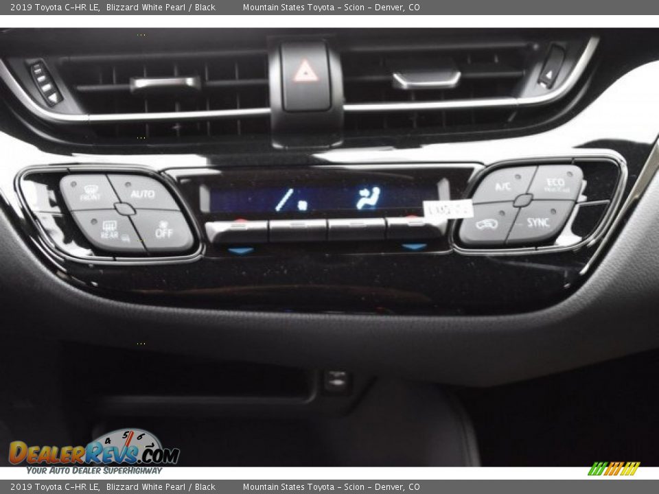 2019 Toyota C-HR LE Blizzard White Pearl / Black Photo #28