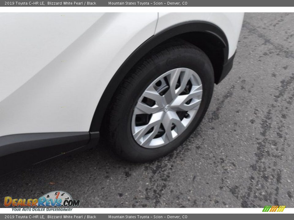 2019 Toyota C-HR LE Blizzard White Pearl / Black Photo #33