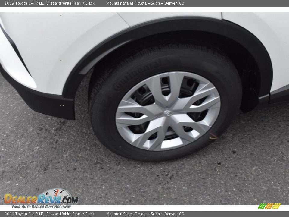 2019 Toyota C-HR LE Blizzard White Pearl / Black Photo #34