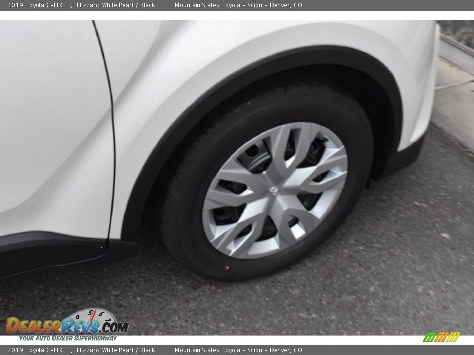 2019 Toyota C-HR LE Blizzard White Pearl / Black Photo #35
