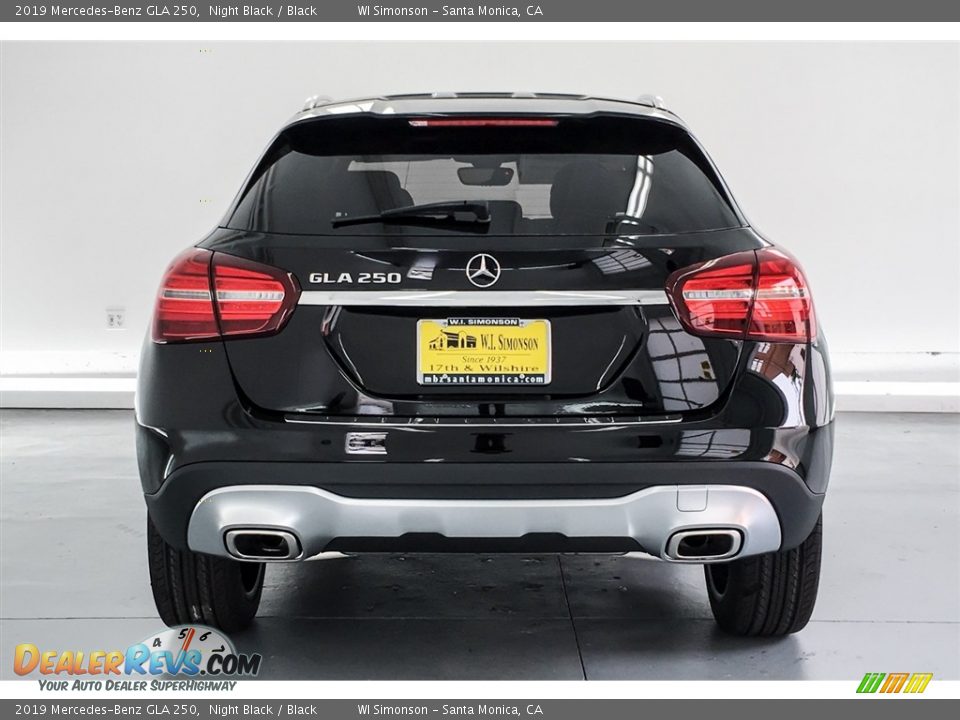 2019 Mercedes-Benz GLA 250 Night Black / Black Photo #3
