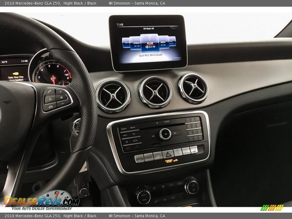 2019 Mercedes-Benz GLA 250 Night Black / Black Photo #6