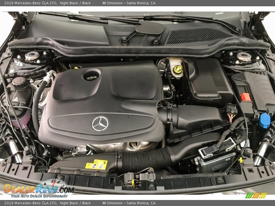 2019 Mercedes-Benz GLA 250 Night Black / Black Photo #8