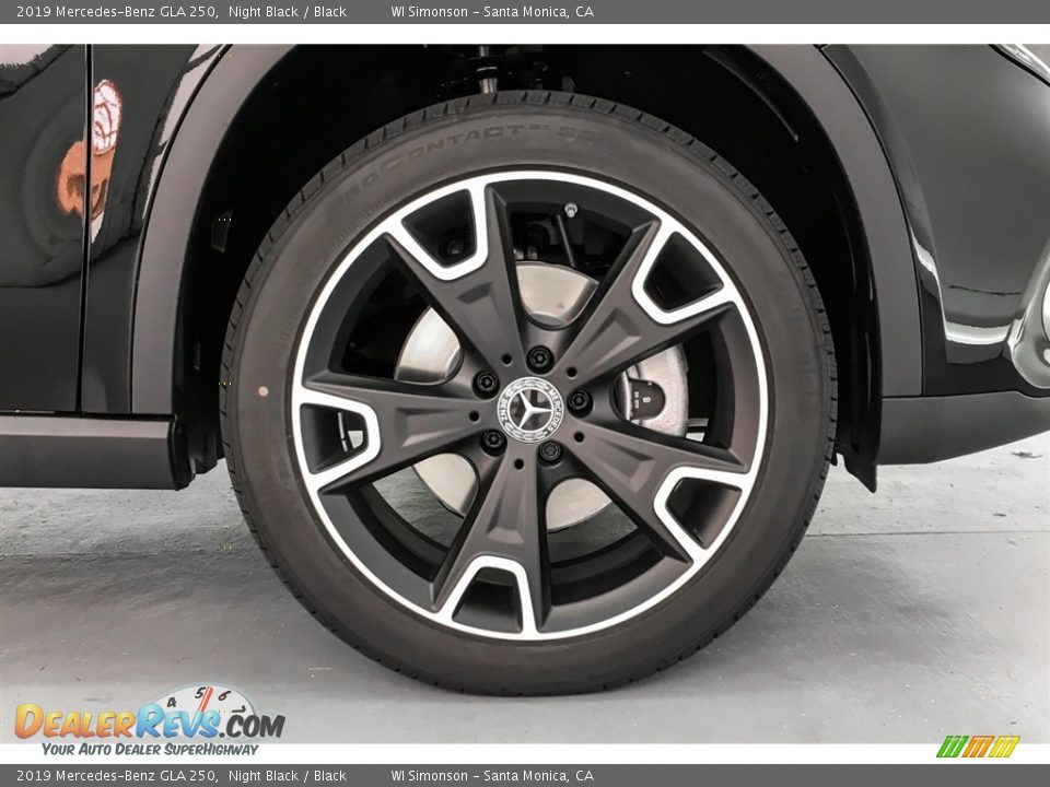 2019 Mercedes-Benz GLA 250 Night Black / Black Photo #9