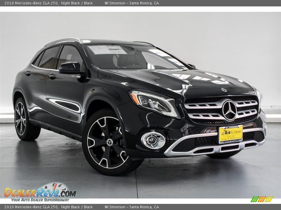 2019 Mercedes-Benz GLA 250 Night Black / Black Photo #12