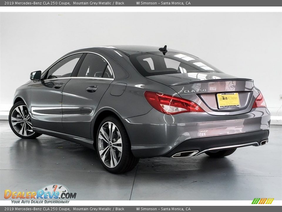 2019 Mercedes-Benz CLA 250 Coupe Mountain Grey Metallic / Black Photo #2