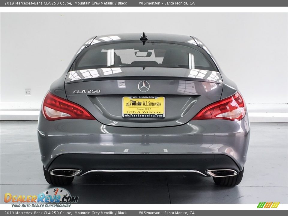 2019 Mercedes-Benz CLA 250 Coupe Mountain Grey Metallic / Black Photo #3
