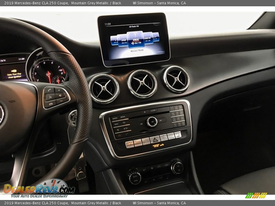 2019 Mercedes-Benz CLA 250 Coupe Mountain Grey Metallic / Black Photo #6