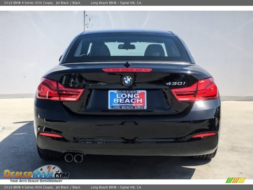 2019 BMW 4 Series 430i Coupe Jet Black / Black Photo #3