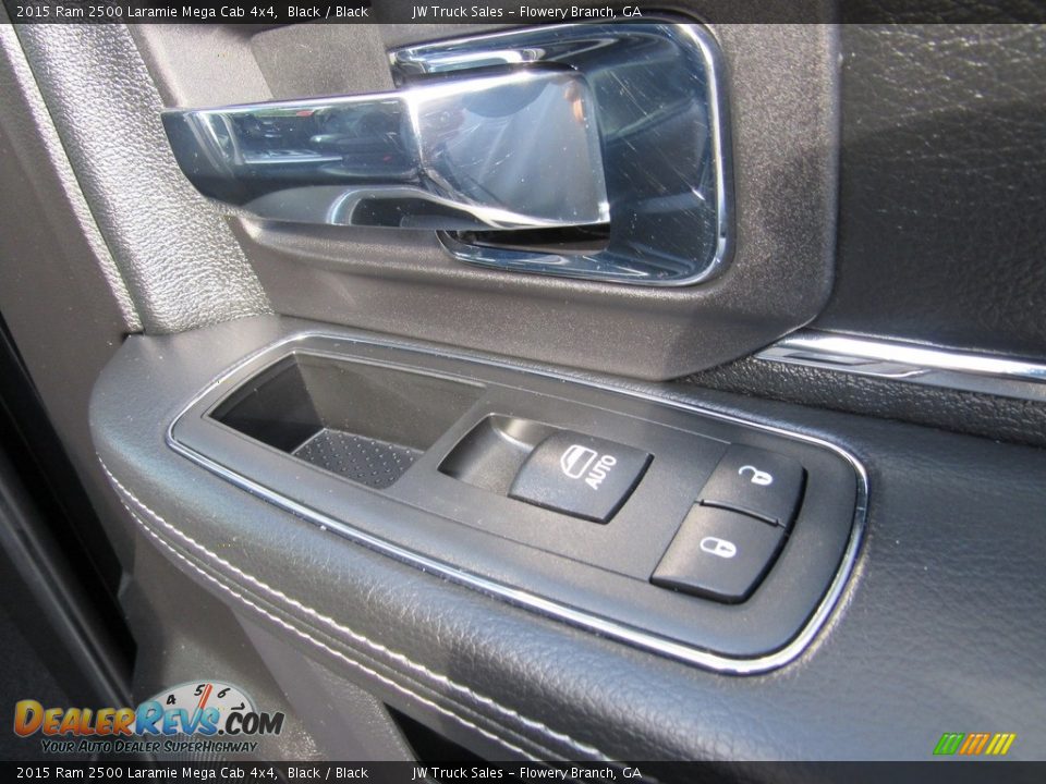 2015 Ram 2500 Laramie Mega Cab 4x4 Black / Black Photo #11