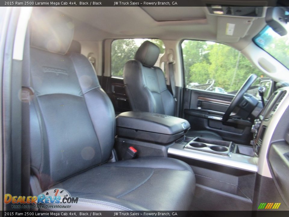 2015 Ram 2500 Laramie Mega Cab 4x4 Black / Black Photo #12