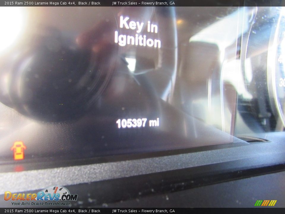 2015 Ram 2500 Laramie Mega Cab 4x4 Black / Black Photo #23