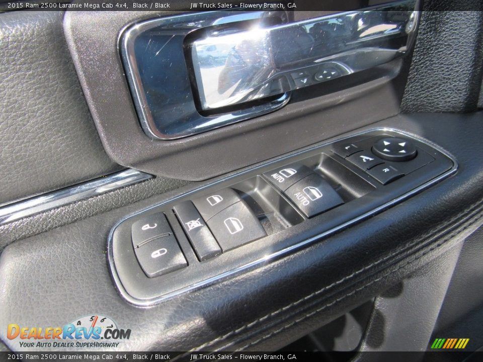 2015 Ram 2500 Laramie Mega Cab 4x4 Black / Black Photo #25
