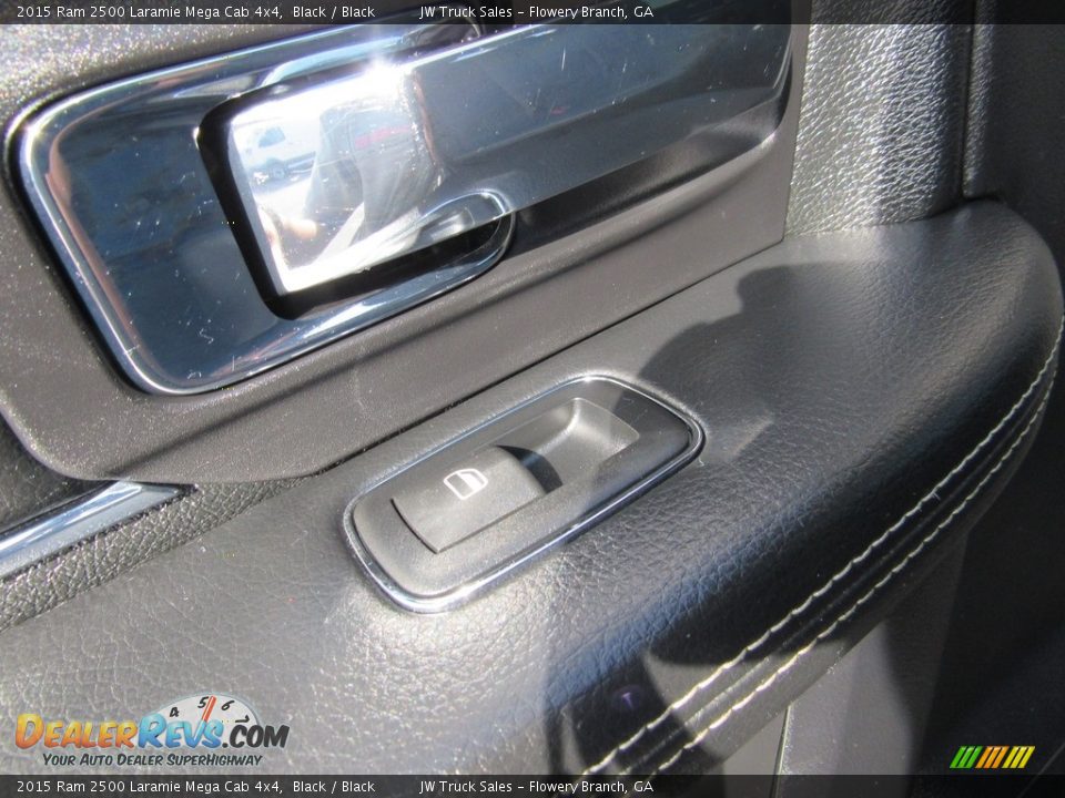 2015 Ram 2500 Laramie Mega Cab 4x4 Black / Black Photo #27