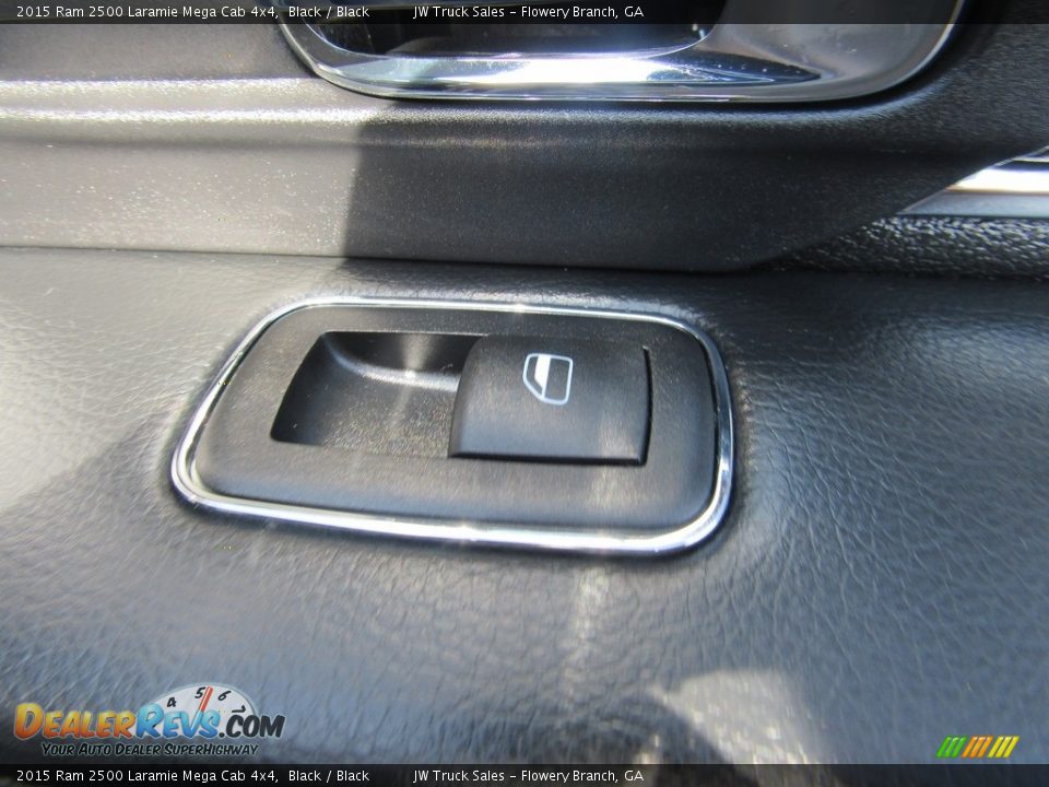 2015 Ram 2500 Laramie Mega Cab 4x4 Black / Black Photo #31