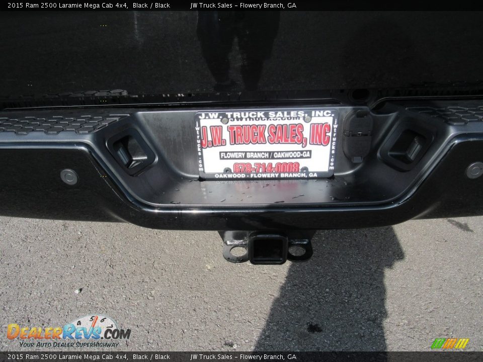 2015 Ram 2500 Laramie Mega Cab 4x4 Black / Black Photo #35