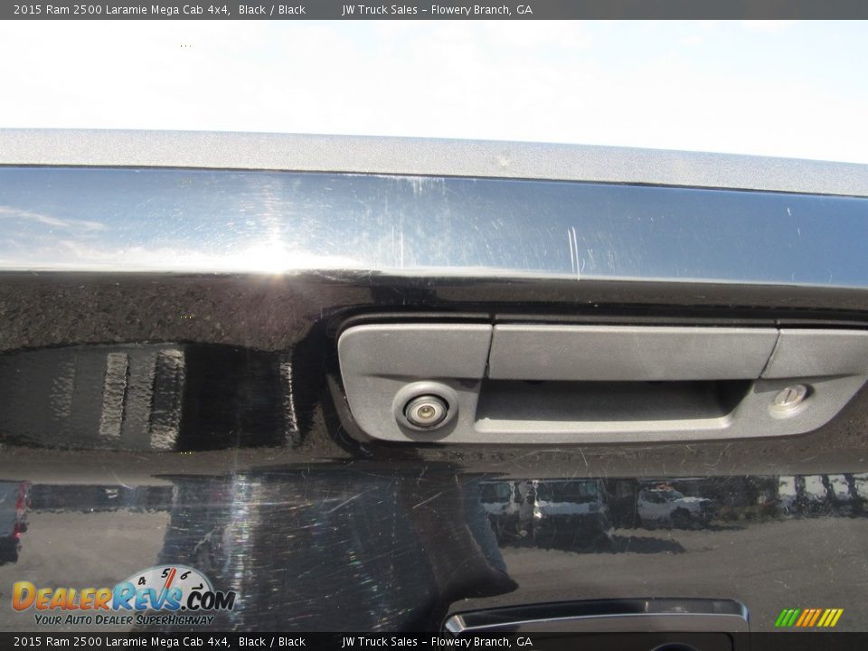 2015 Ram 2500 Laramie Mega Cab 4x4 Black / Black Photo #36