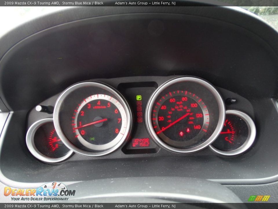 2009 Mazda CX-9 Touring AWD Stormy Blue Mica / Black Photo #13