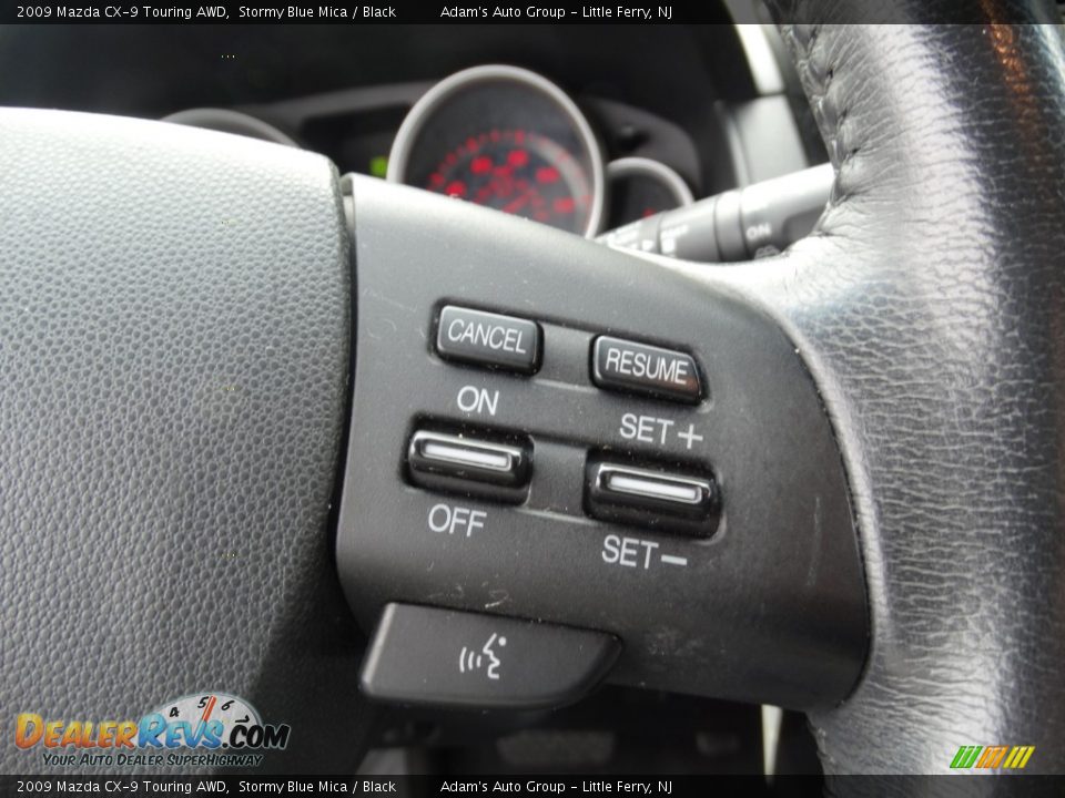 2009 Mazda CX-9 Touring AWD Stormy Blue Mica / Black Photo #24