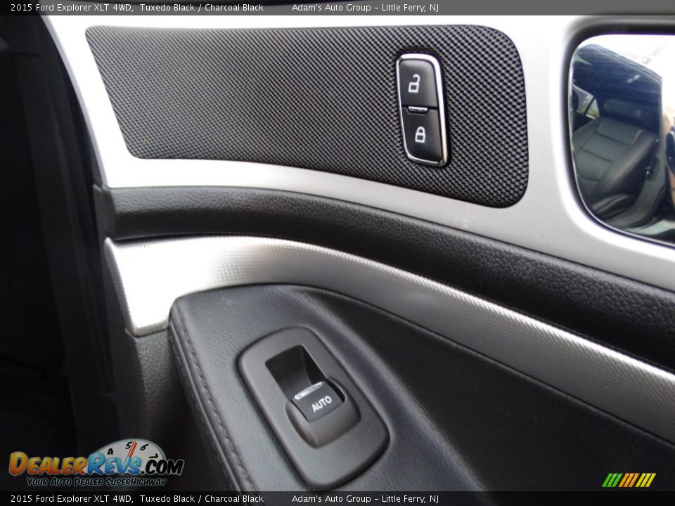 2015 Ford Explorer XLT 4WD Tuxedo Black / Charcoal Black Photo #20