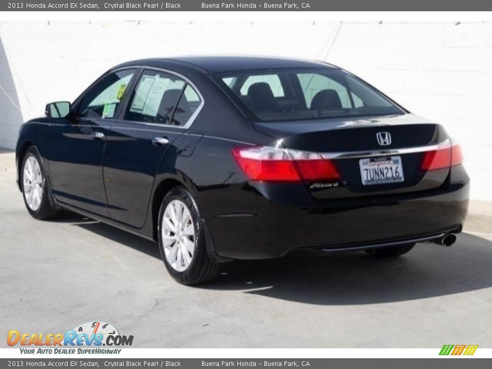 2013 Honda Accord EX Sedan Crystal Black Pearl / Black Photo #2