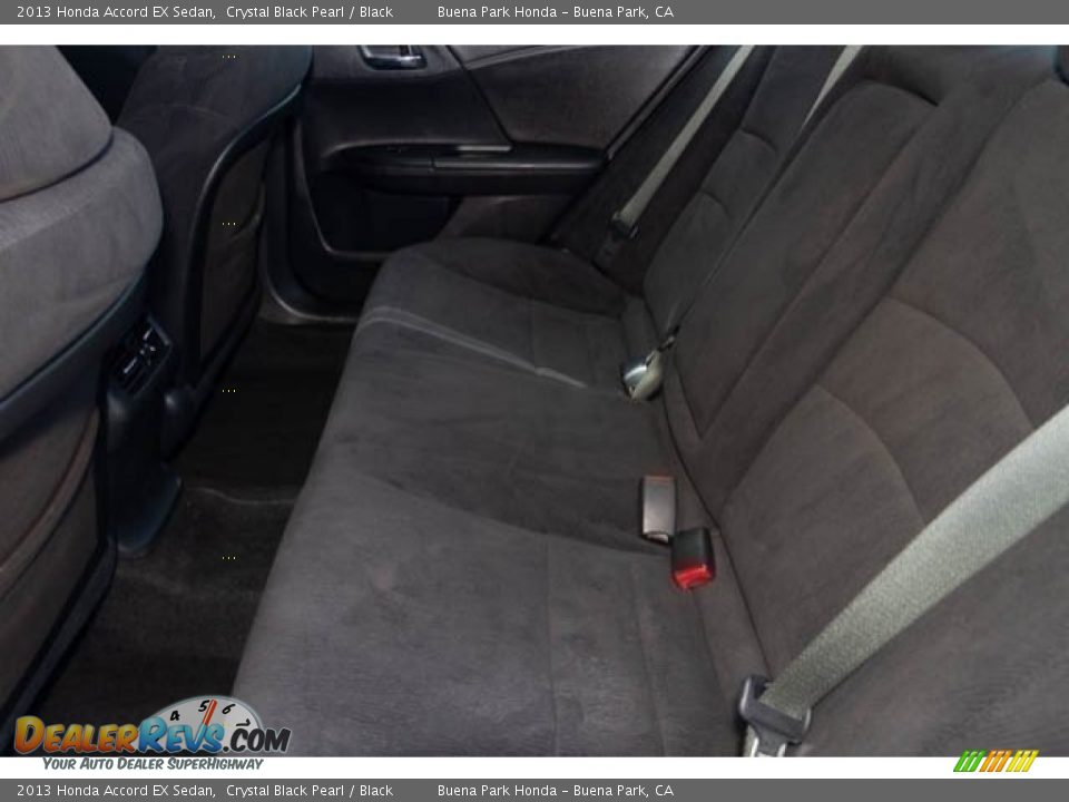 2013 Honda Accord EX Sedan Crystal Black Pearl / Black Photo #4