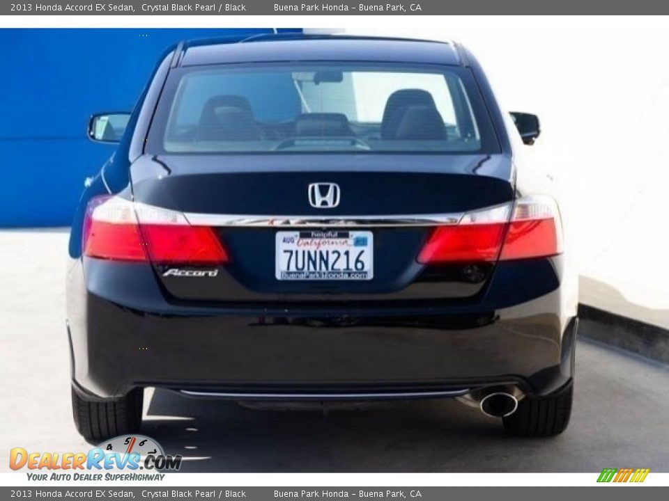 2013 Honda Accord EX Sedan Crystal Black Pearl / Black Photo #10