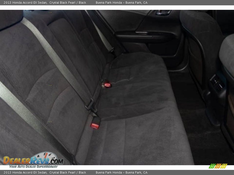 2013 Honda Accord EX Sedan Crystal Black Pearl / Black Photo #20