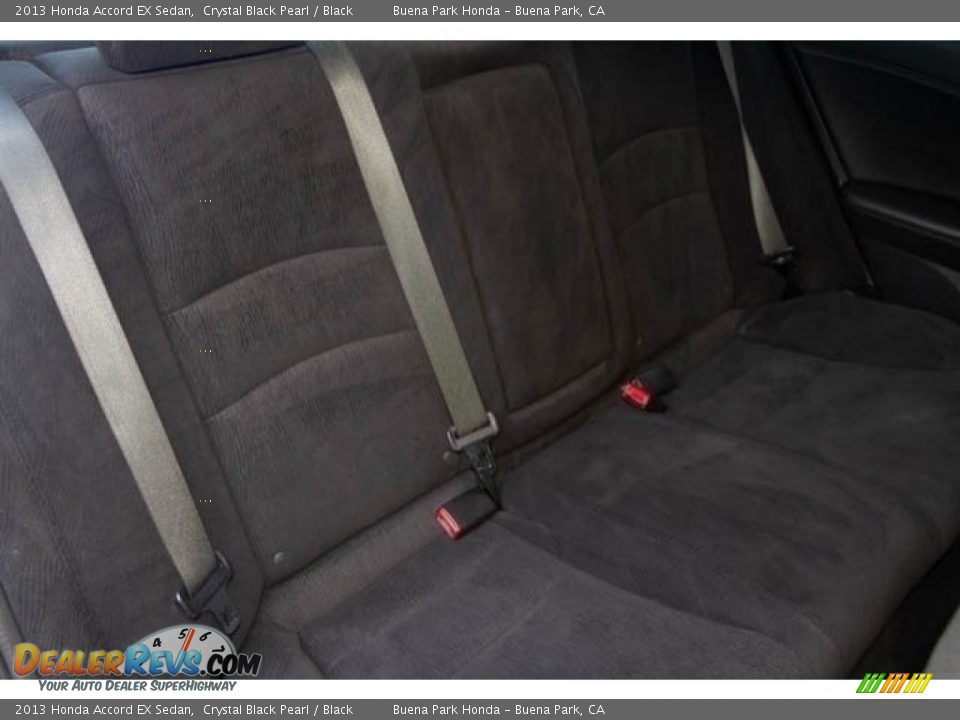 2013 Honda Accord EX Sedan Crystal Black Pearl / Black Photo #21